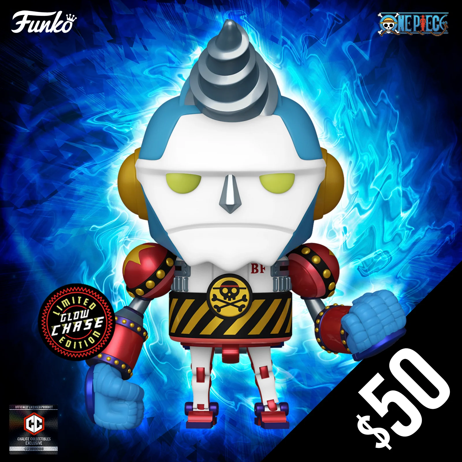 Funko Pop! Chalice Exclusive: One Piece: General Franky (CHASE) - Image 2