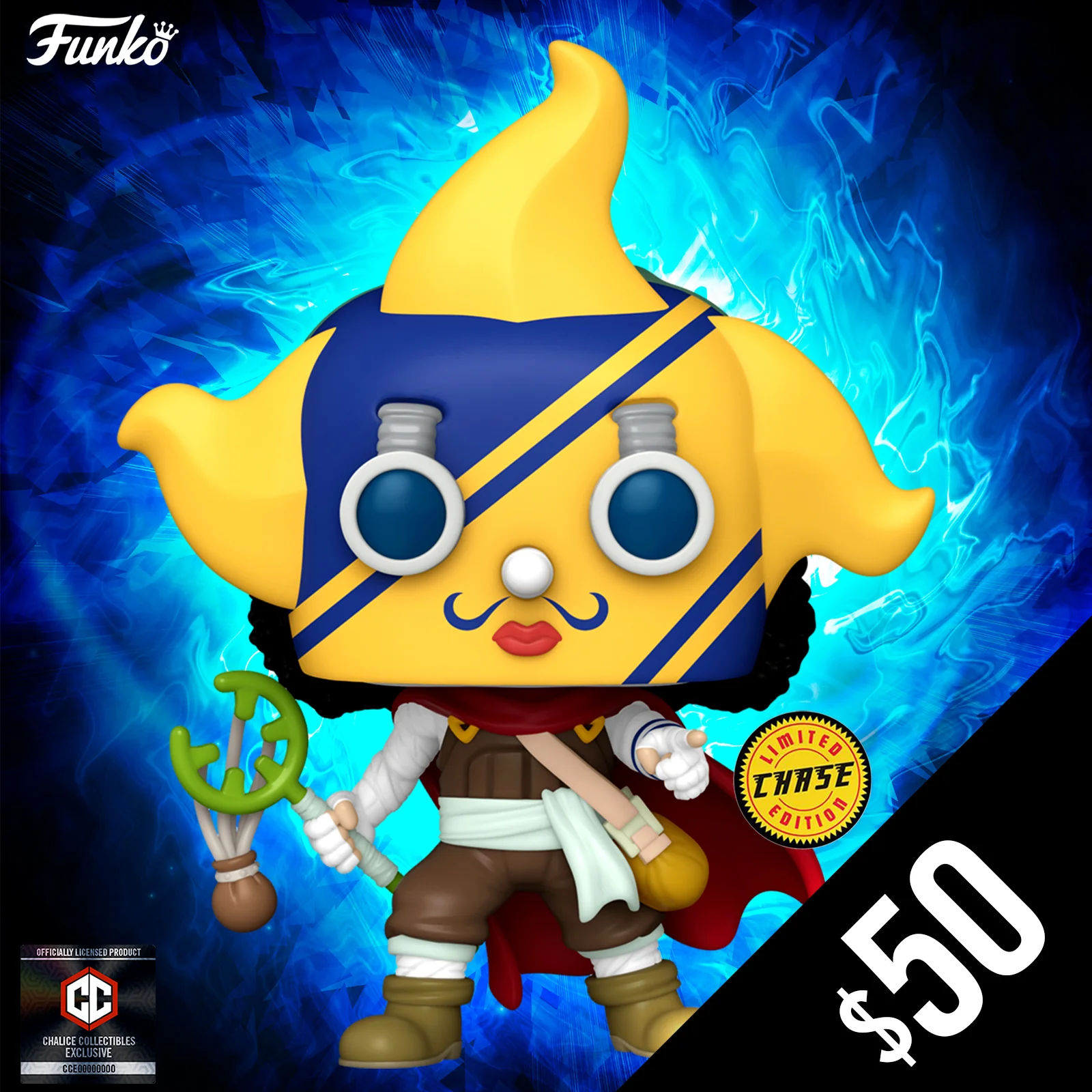 Funko Pop! Chalice Exclusive: One Piece: Sniper King #1514 (CHASE) - Image 2
