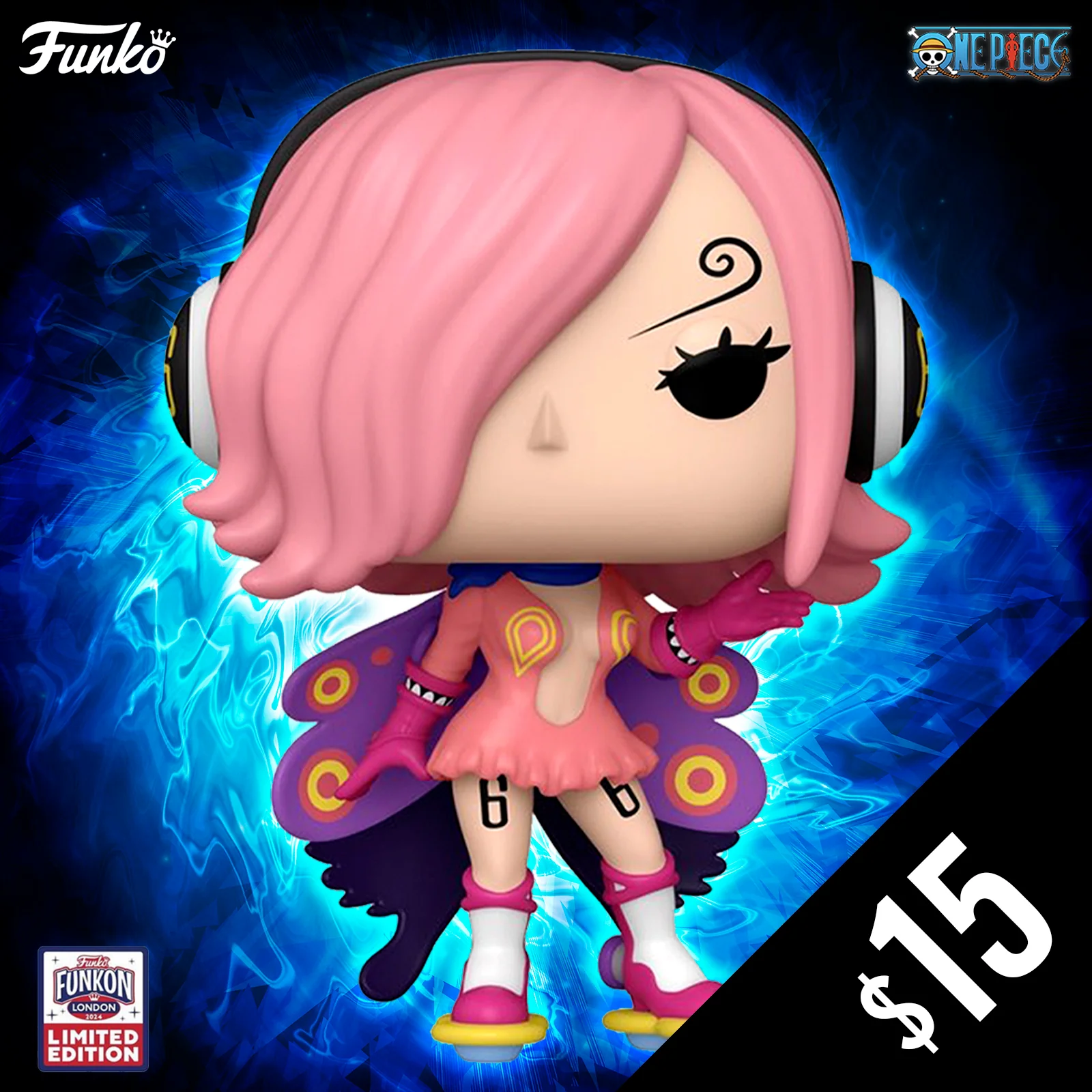 Funko Pop! Chalice Funkon London 2024 Shared Exclusive: One Piece: Reiju #1742 - Image 2